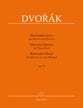 Slavonic Dances for Piano Duet, Op. 72 piano sheet music cover